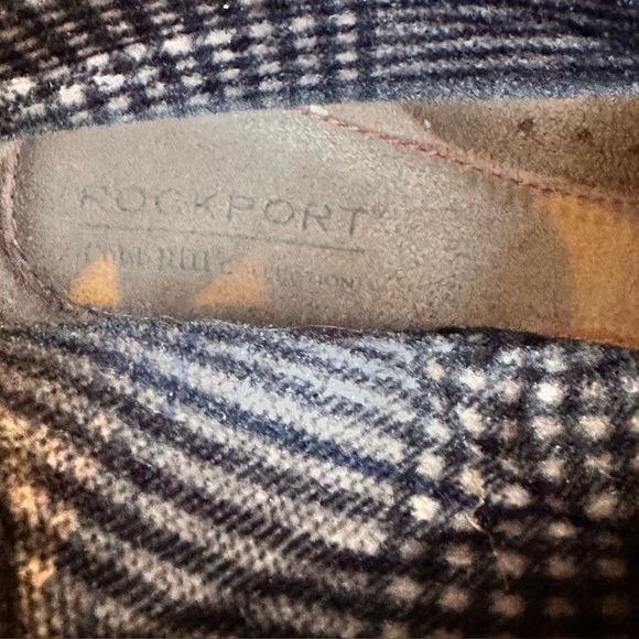 Rockport women’s grey Leather ankle Boots. Size 11. Low heel. Sturdy. Good grip - Picture 6 of 7